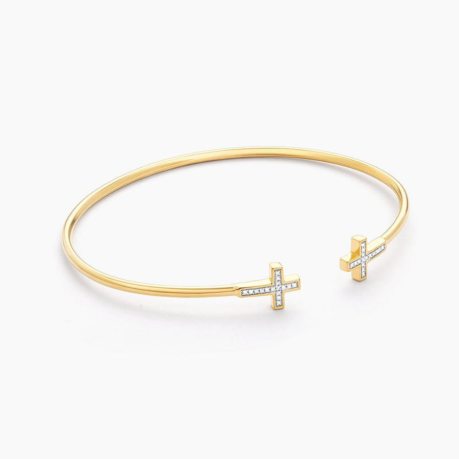 diamond cross bracelet