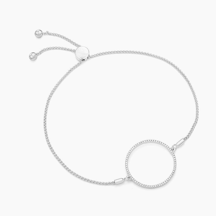 open circle diamond bracelet 