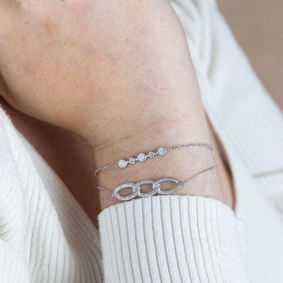 Triple Link Chain Bracelet - Ella Stein 