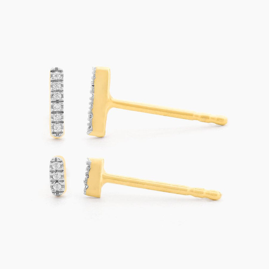 Buy Double Bar Stud Earrings Online