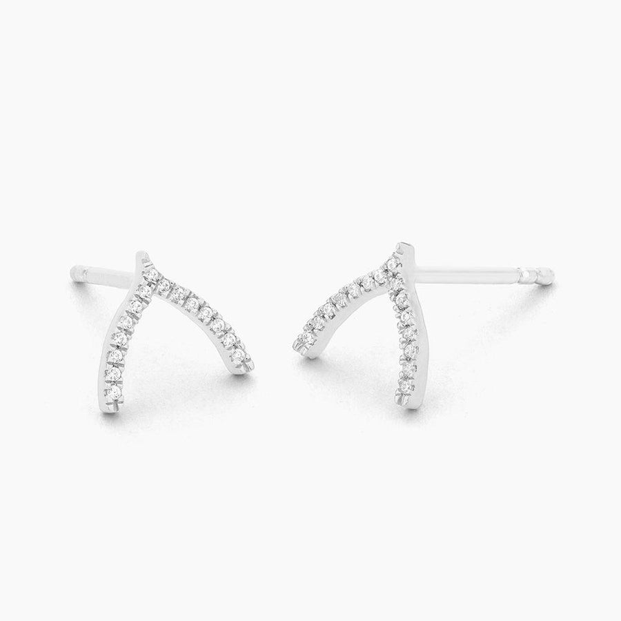 Buy Wishbone Stud Earrings Online - 5