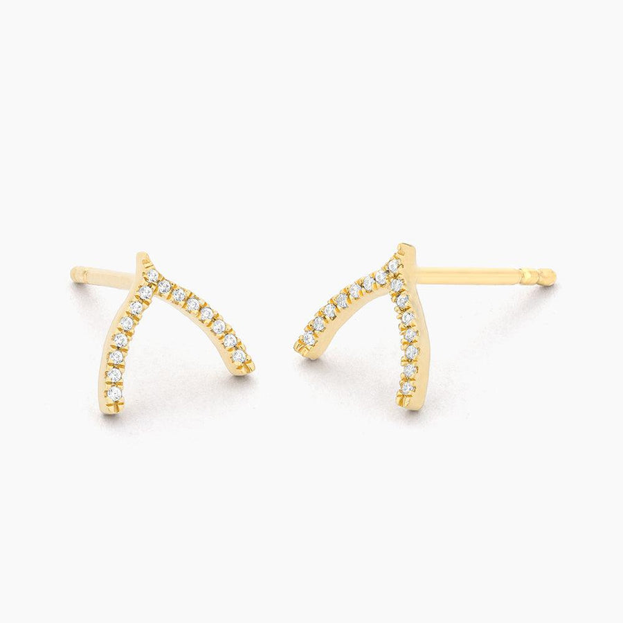 Buy Wishbone Stud Earrings Online