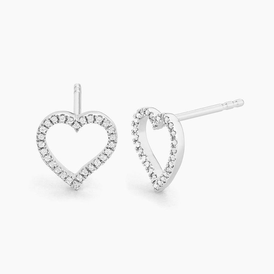Buy Heart Shape Stud Earrings Online - 5