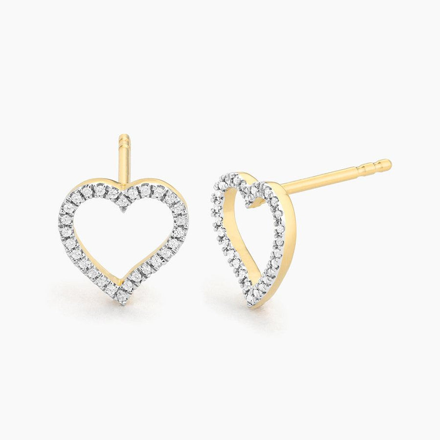 Buy Heart Shape Stud Earrings Online