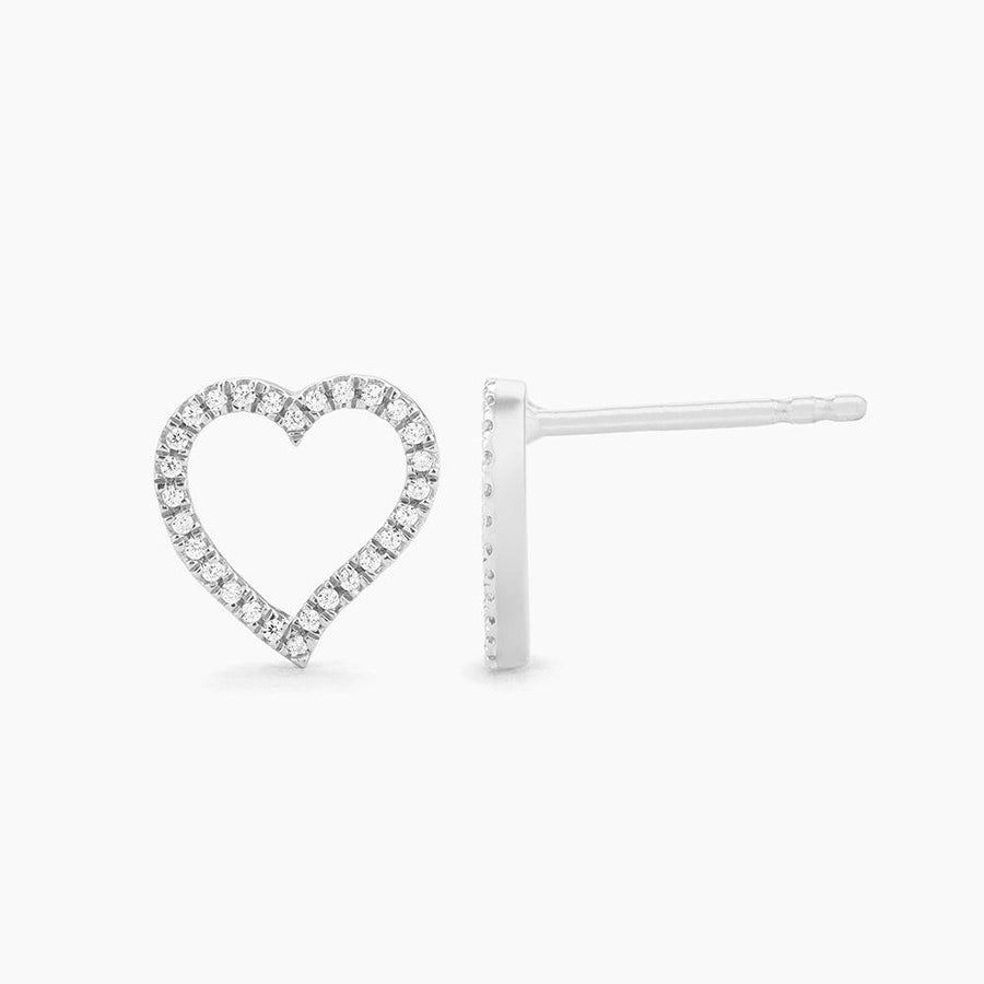 Buy Heart Shape Stud Earrings Online - 8