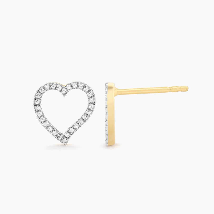 Buy Heart Shape Stud Earrings Online - 4