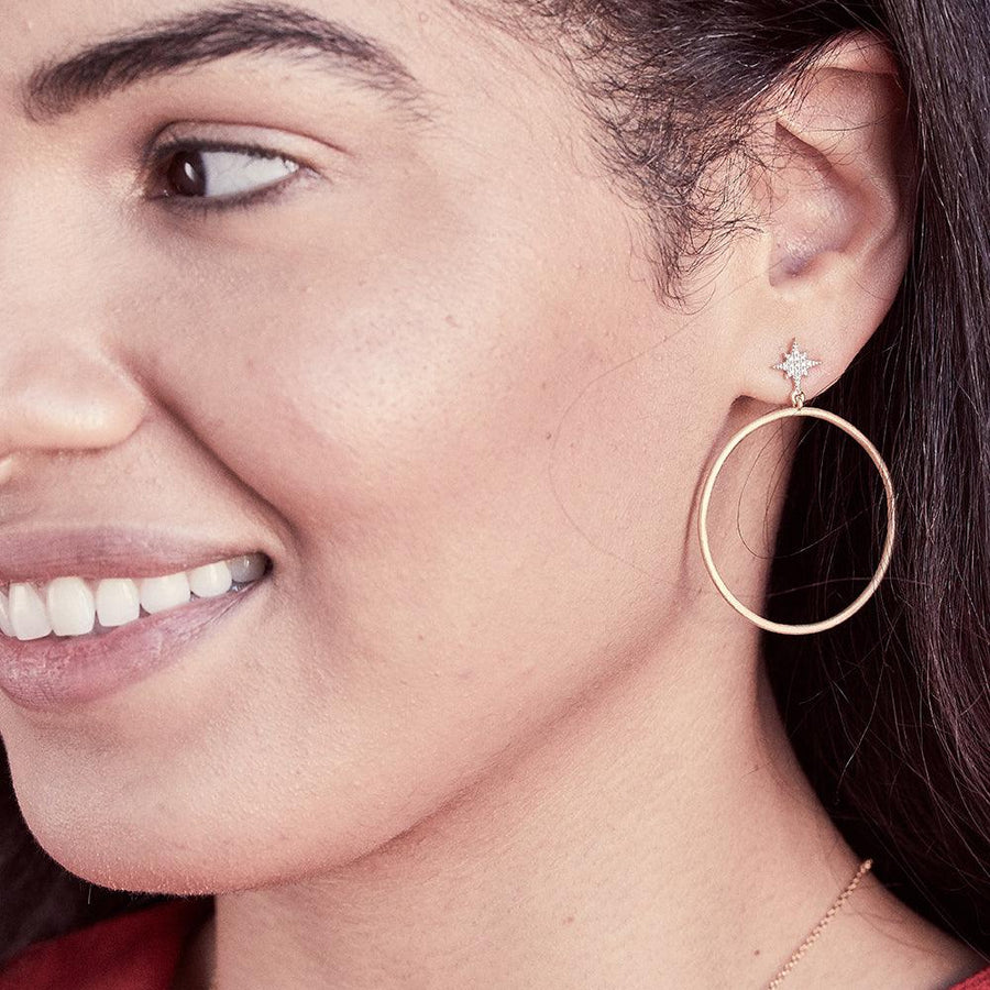 Buy Pie In The Sky Hoop Earrings Online - 1 