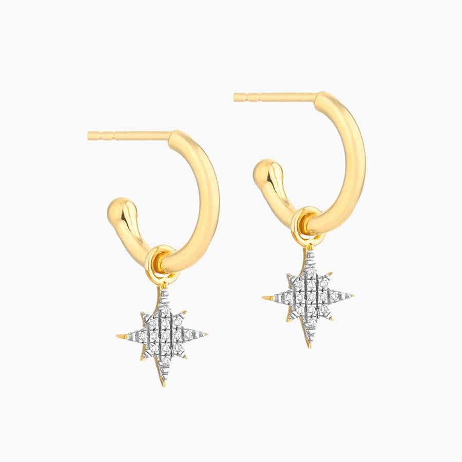 Buy The Way Star Hoop Earrings Online