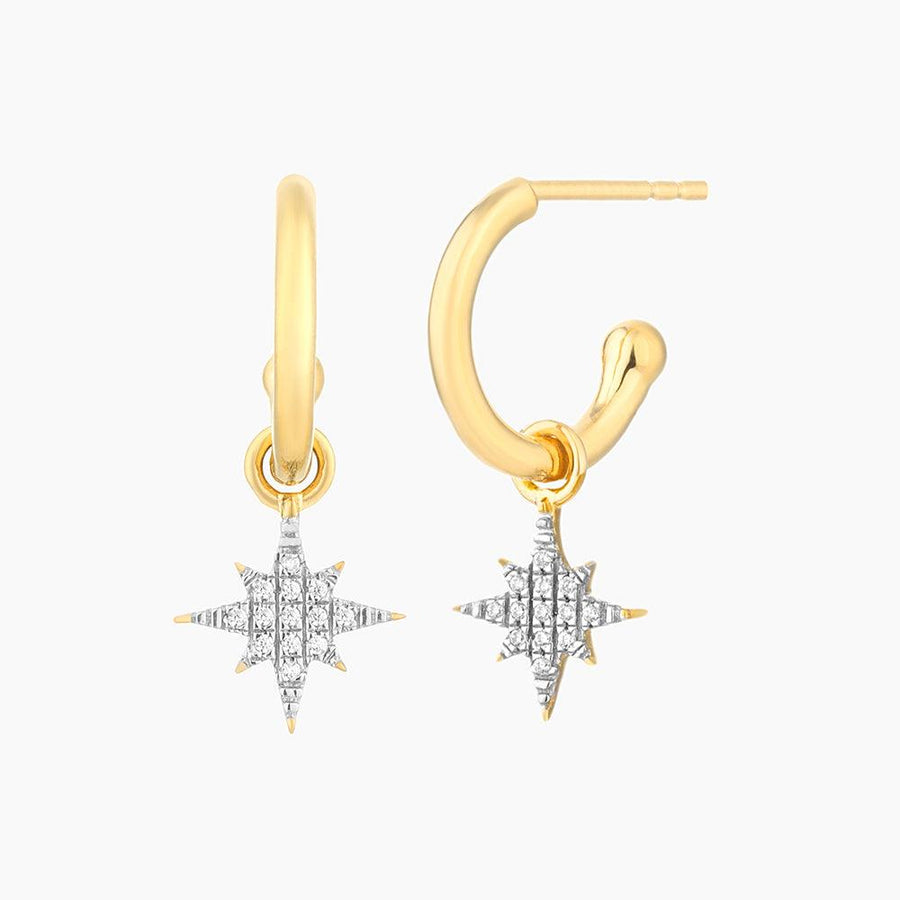 Buy The Way Star Hoop Earrings Online - 3