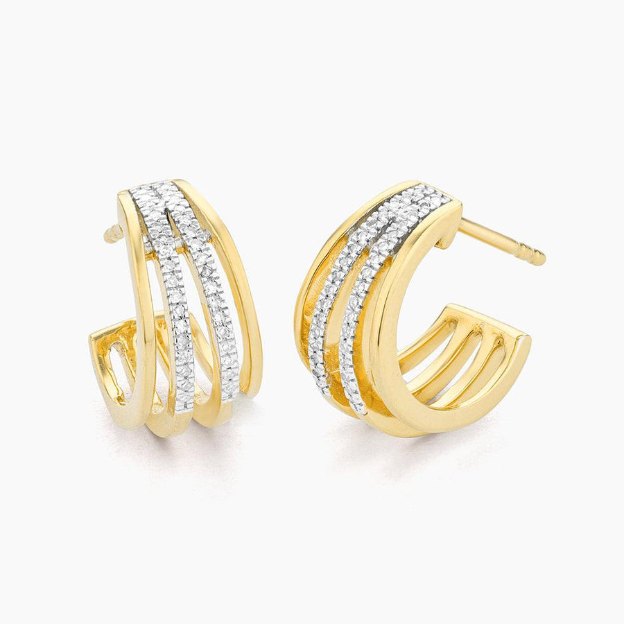 Wrap Around Huggie Earrings - Ella Stein 