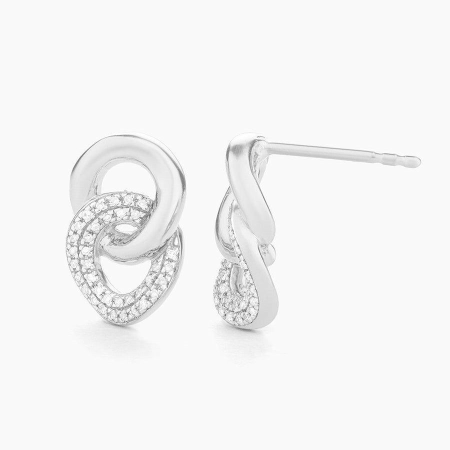 Entwined Discs Stud Earrings - Ella Stein 