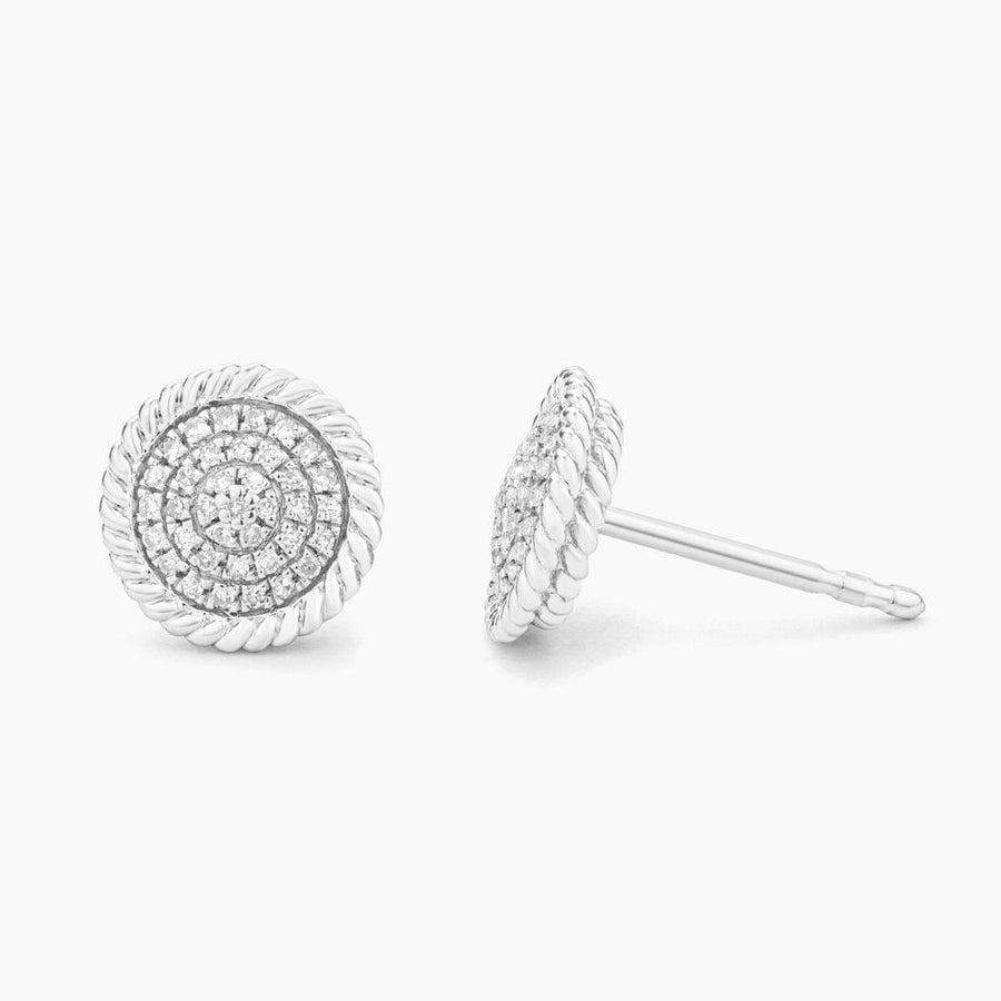 Circle Rope Stud Earrings - Ella Stein 