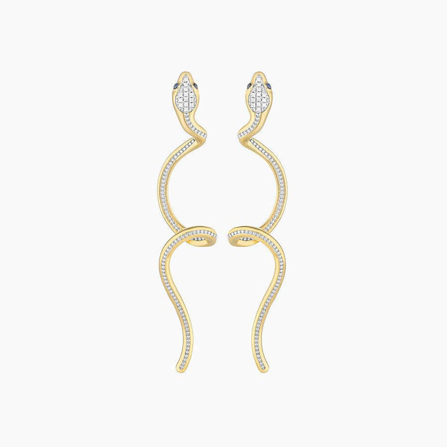 Buy Serpent Drop Earrings Online - 5