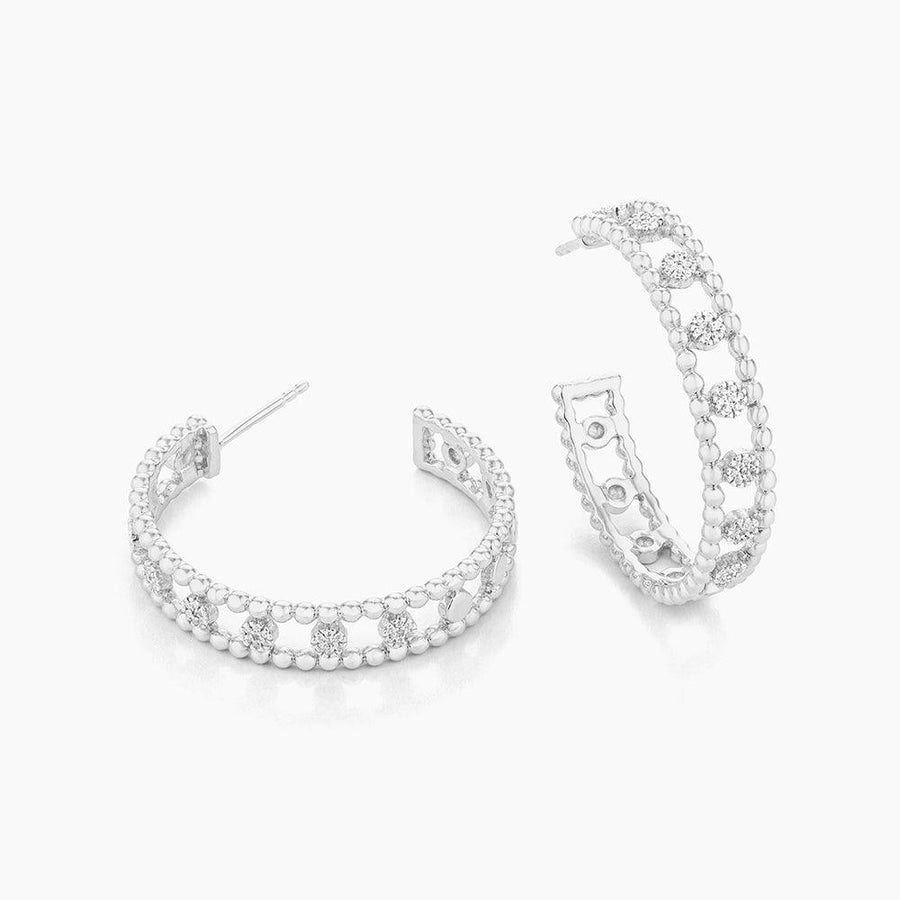 Middle Ground Hoop Earrings - Ella Stein 