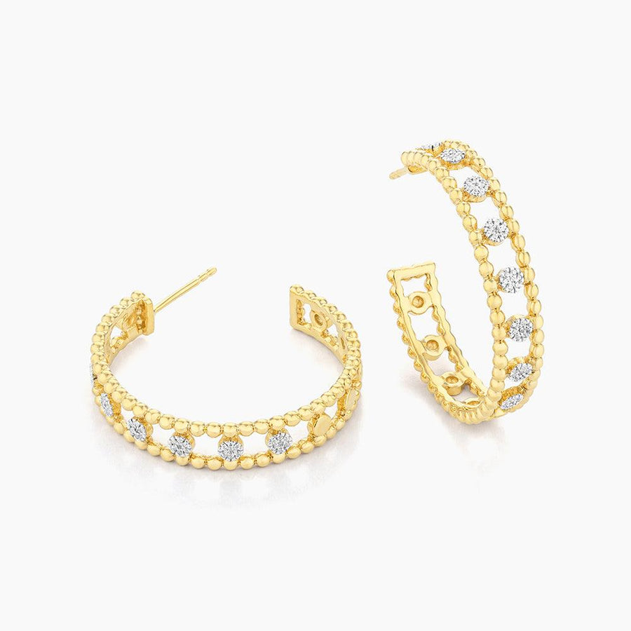 Middle Ground Hoop Earrings - Ella Stein 