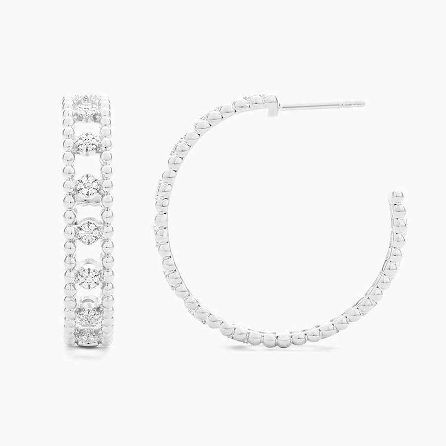 Middle Ground Hoop Earrings - Ella Stein 