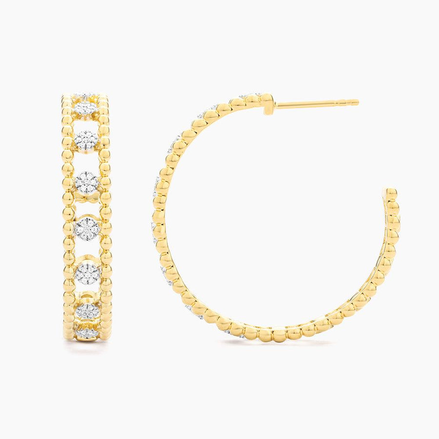 Middle Ground Hoop Earrings - Ella Stein 