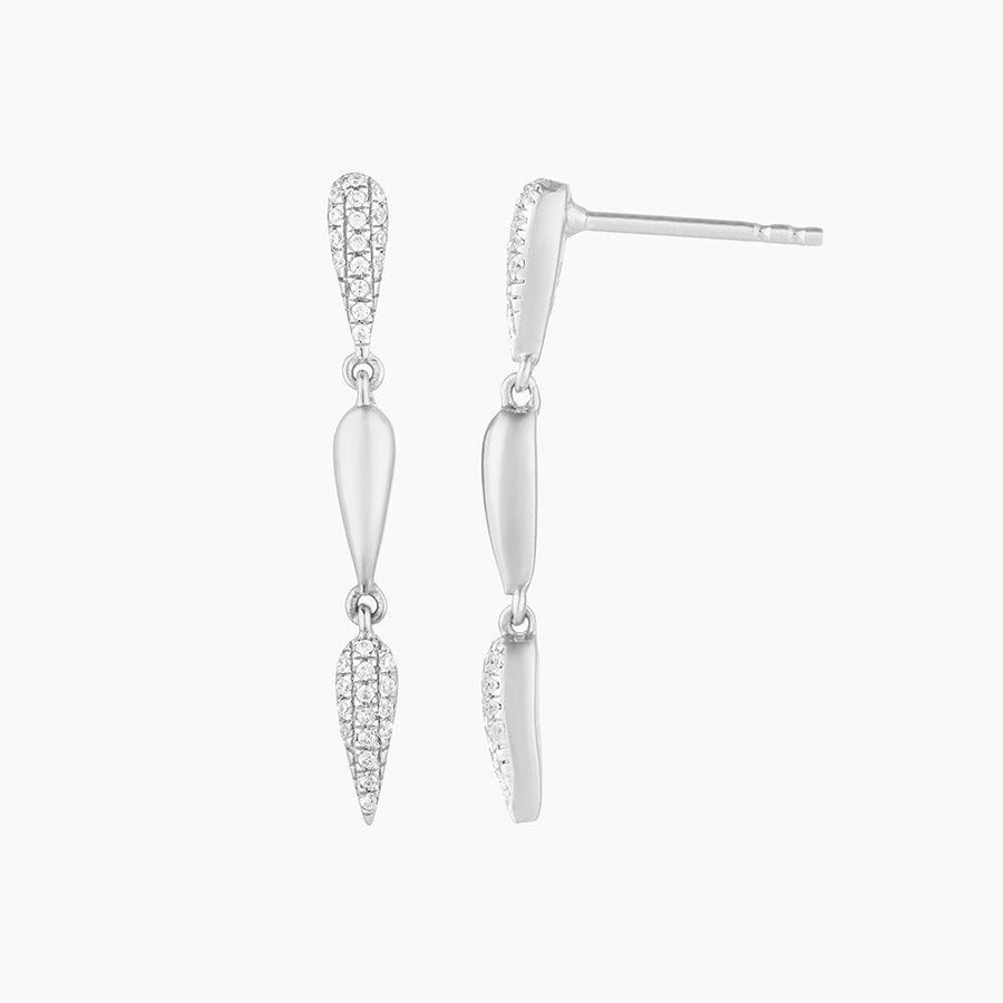 raindrop diamond earrings