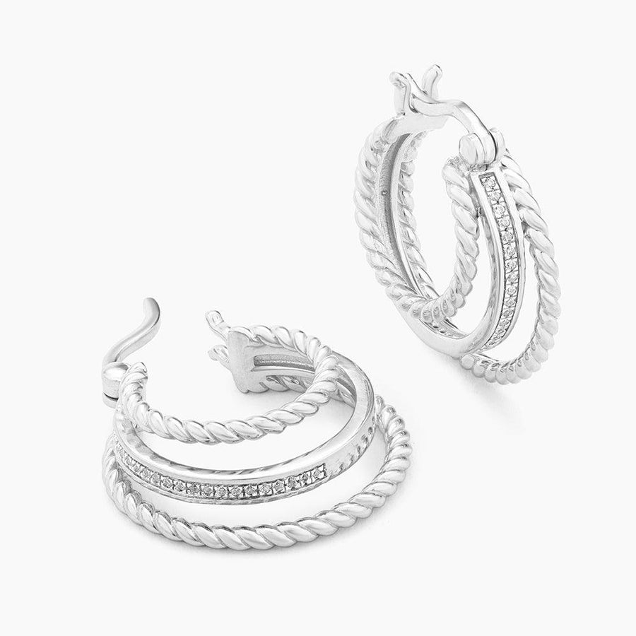 Buy Unite Triple Hoop Earring Online - 5