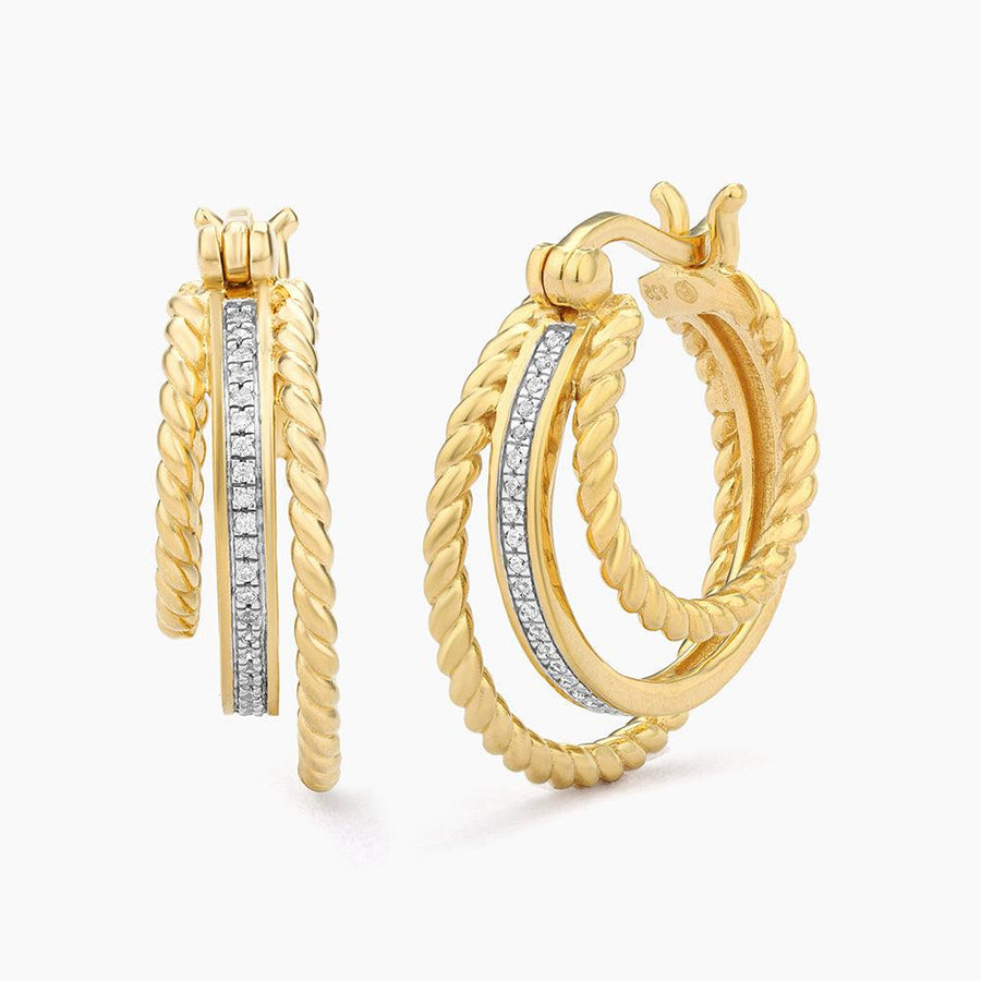 Buy Unite Triple Hoop Earring Online - 3