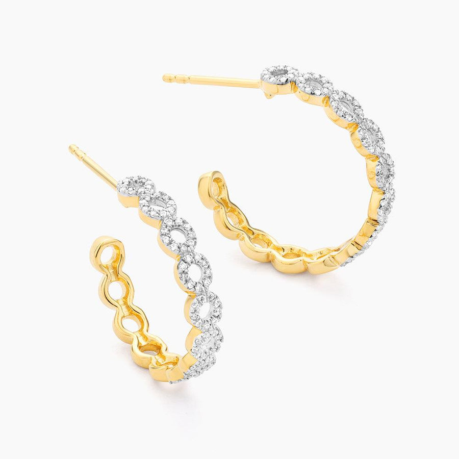 Connect the Circles Hoop Earrings - Ella Stein 