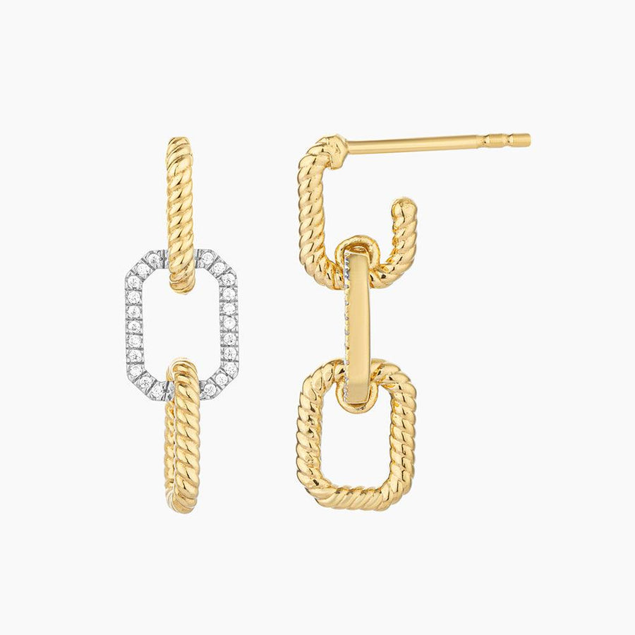 Trio Rope Drop Earrings - Ella Stein 