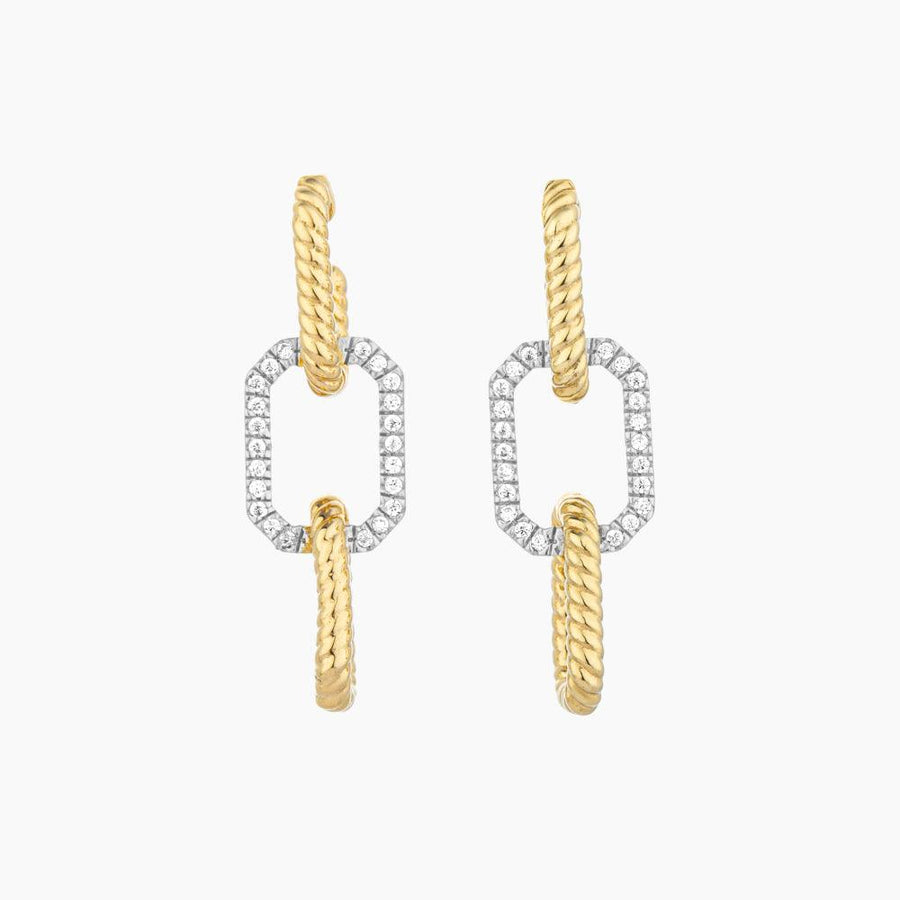 Trio Rope Drop Earrings - Ella Stein 