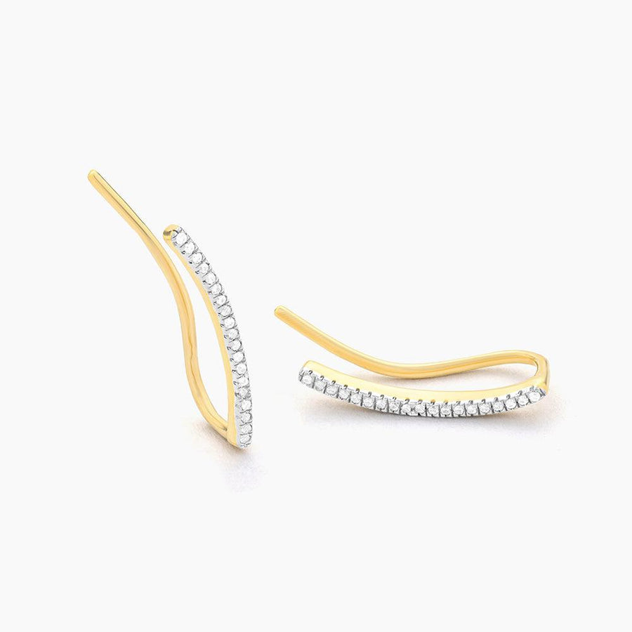 Buy Curved Bars Ear Climber Earrings Online