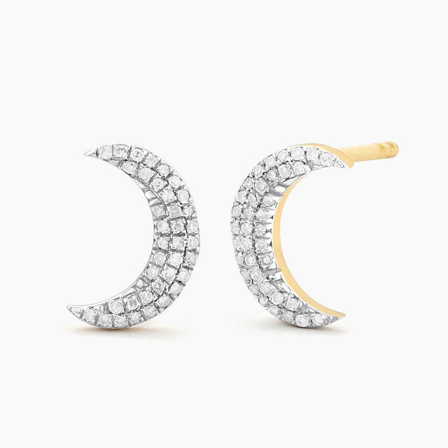 Buy Mini Moons Stud Earrings Online - 2