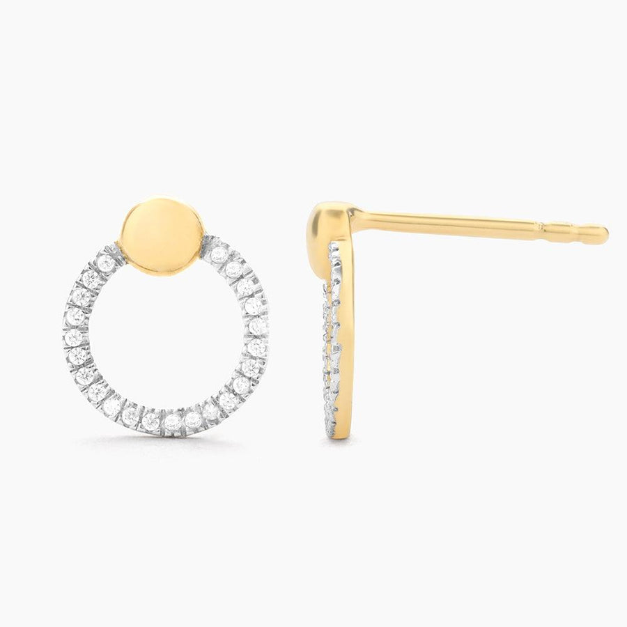 Beaded O Stud Earrings - Ella Stein 