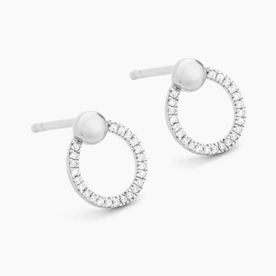 Beaded O Stud Earrings - Ella Stein 