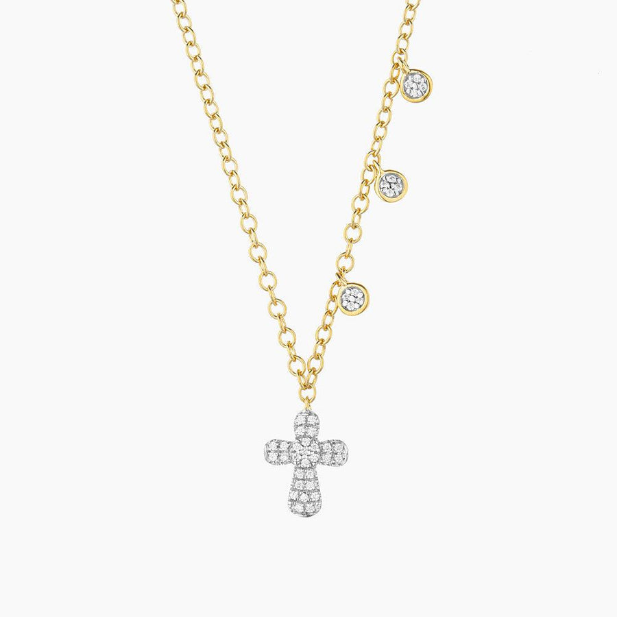 Cross Diamond Pendant Necklace