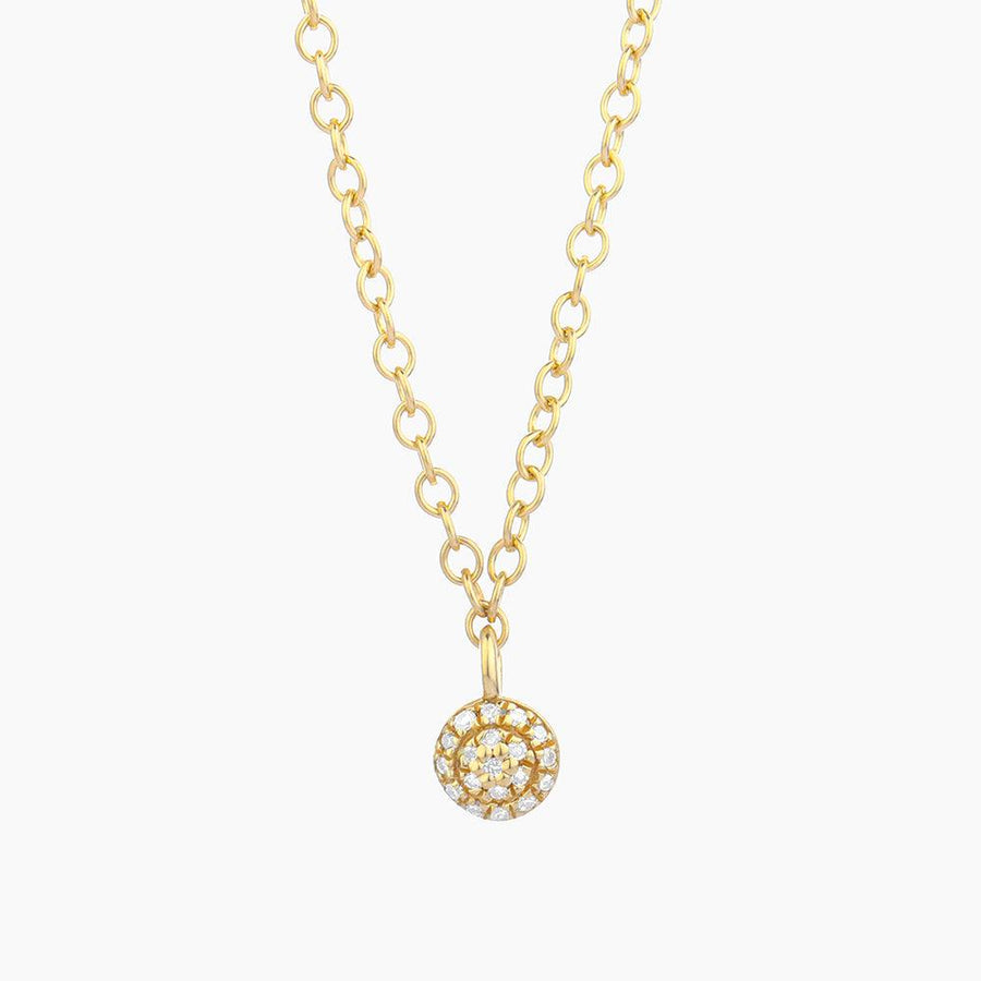 Buy Small Circle Diamond Pendant Necklace