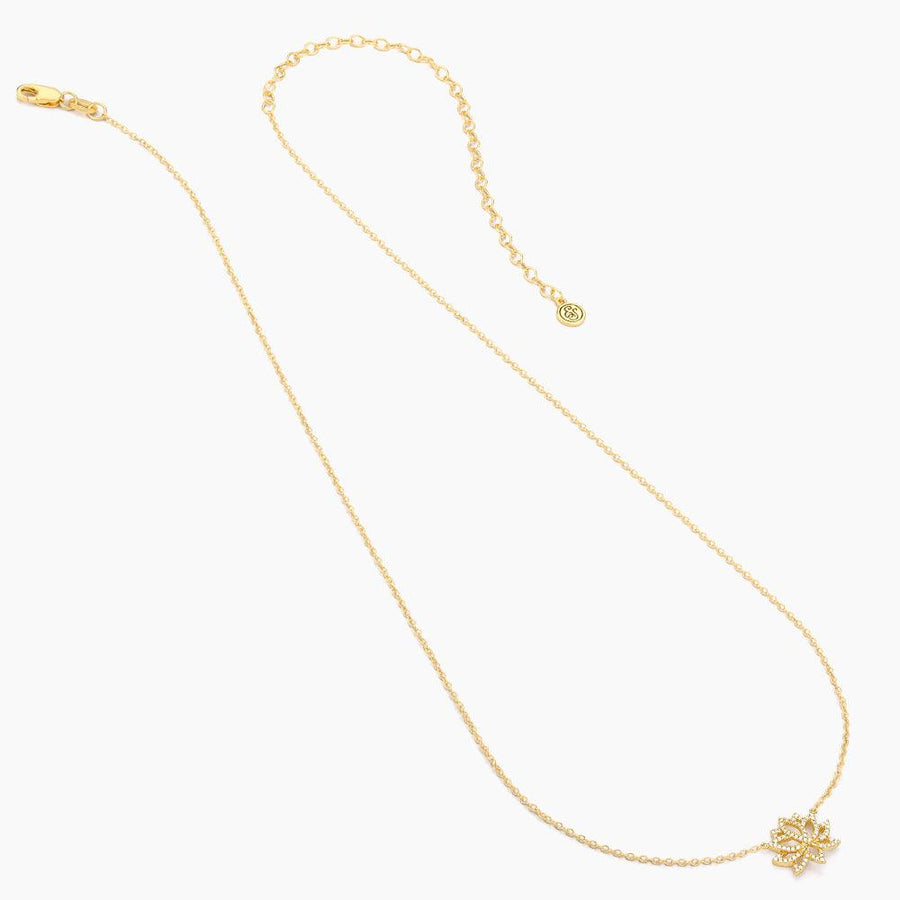 lotus flower pendant necklace 