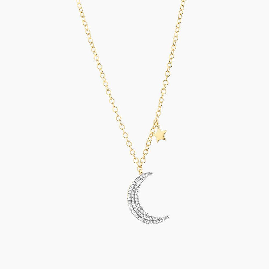 Buy Fly Me To The Moon Diamond Pendant Necklace