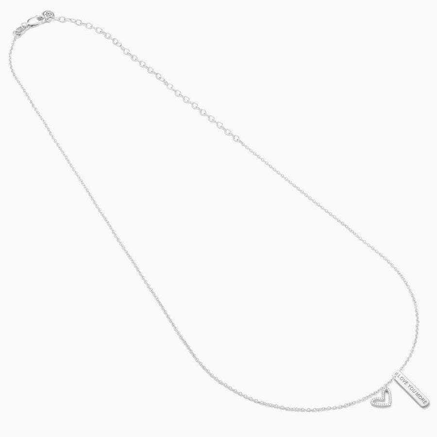 Buy I Love You More Pendant Necklace Online - 10