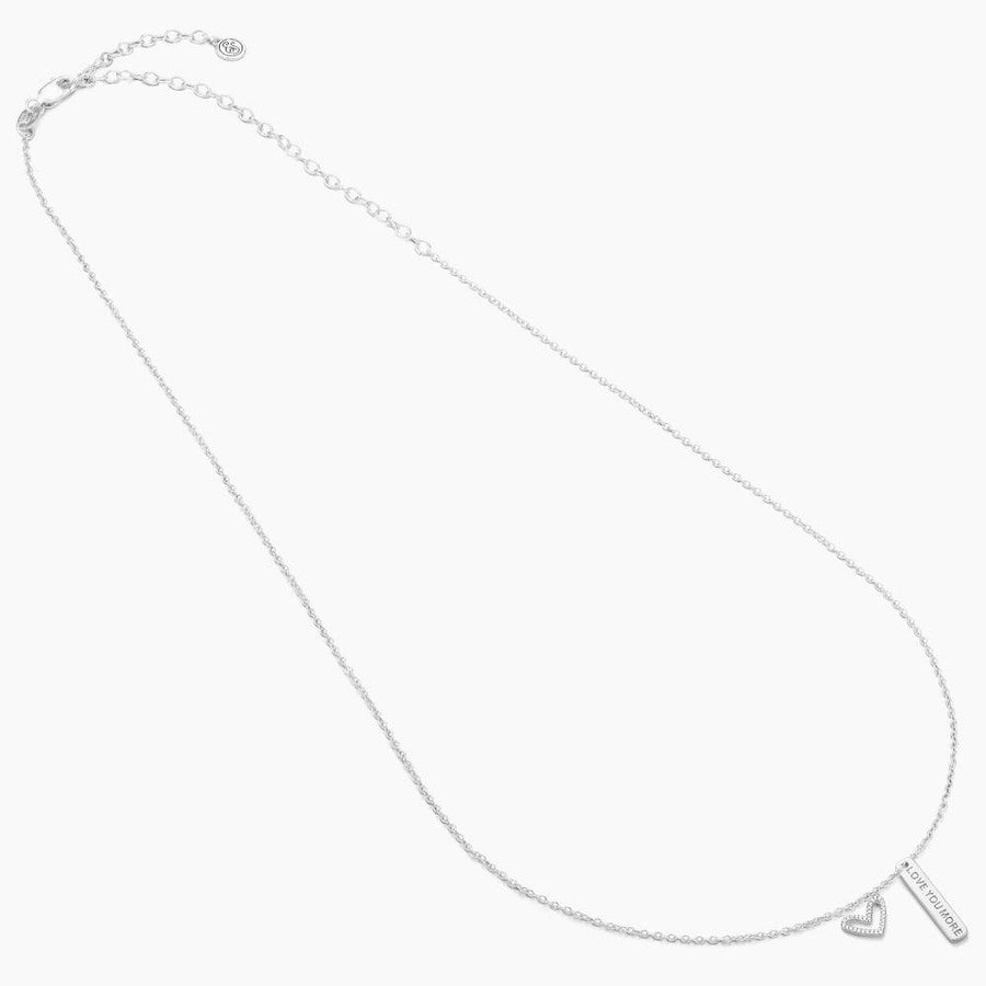 Buy I Love You More Pendant Necklace Online - 11