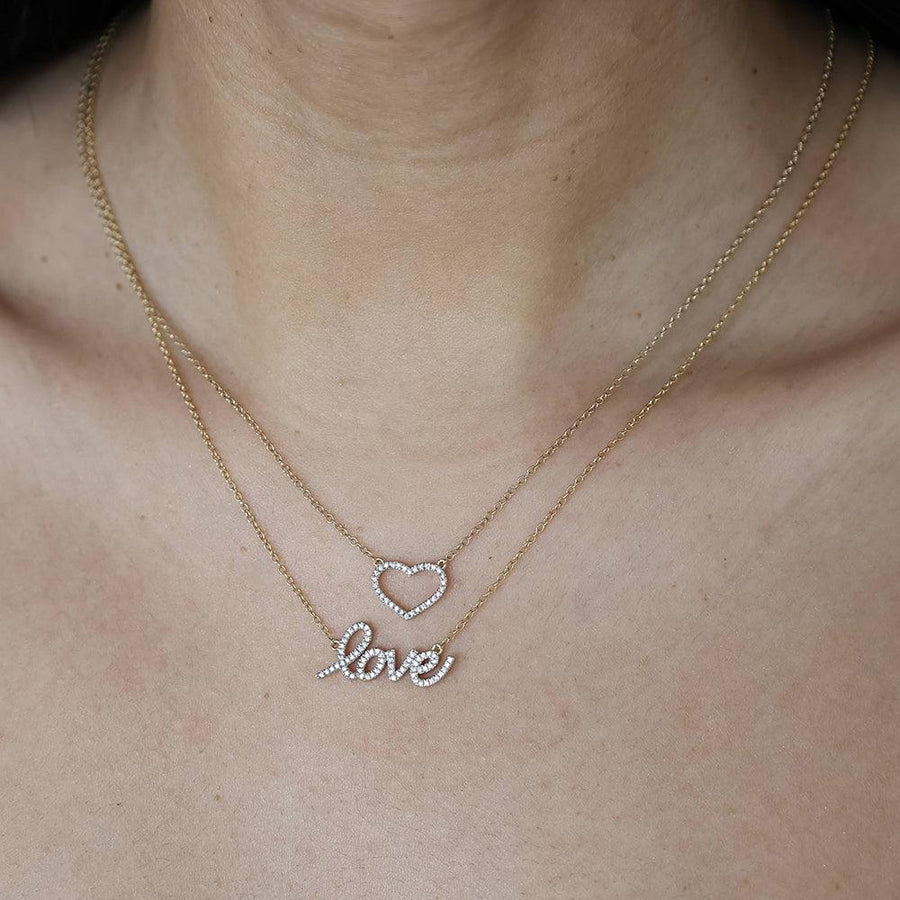Buy Love Pendant Necklace Online - 2