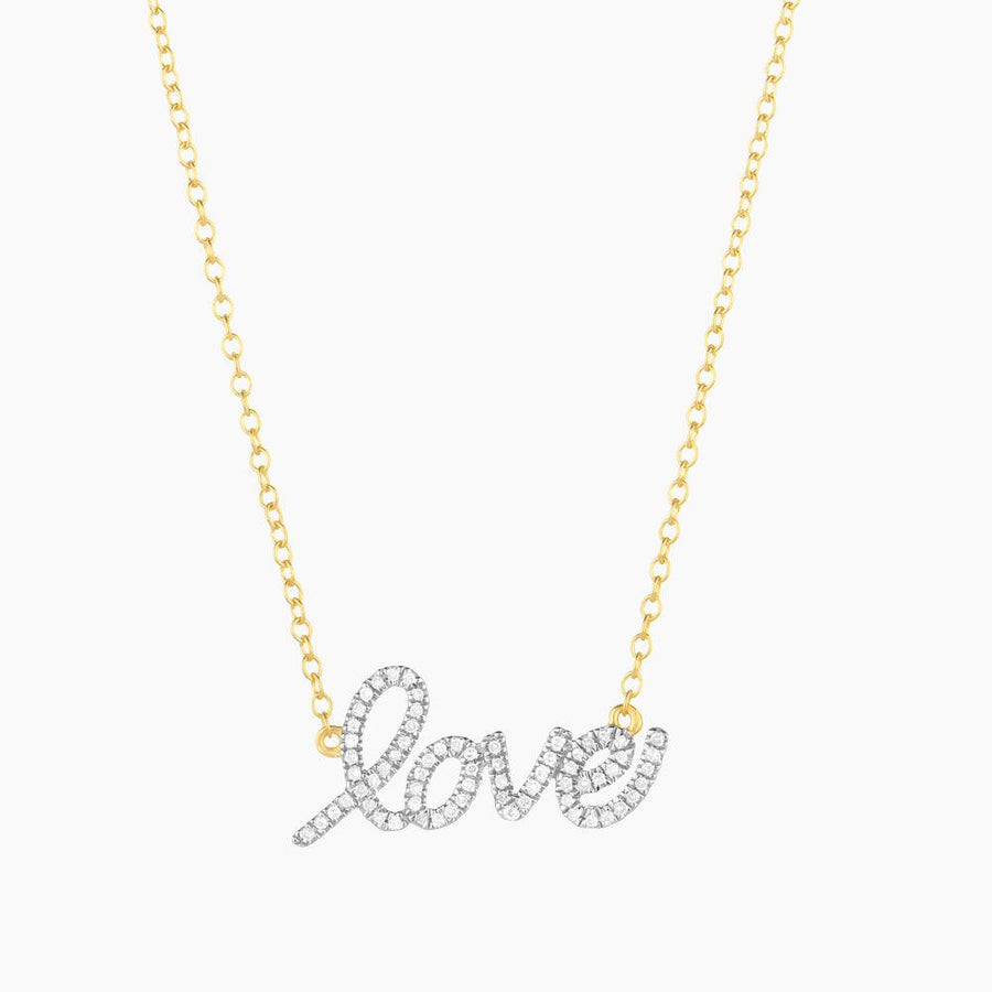 Love Is Love Pendant Necklace - Ella Stein 