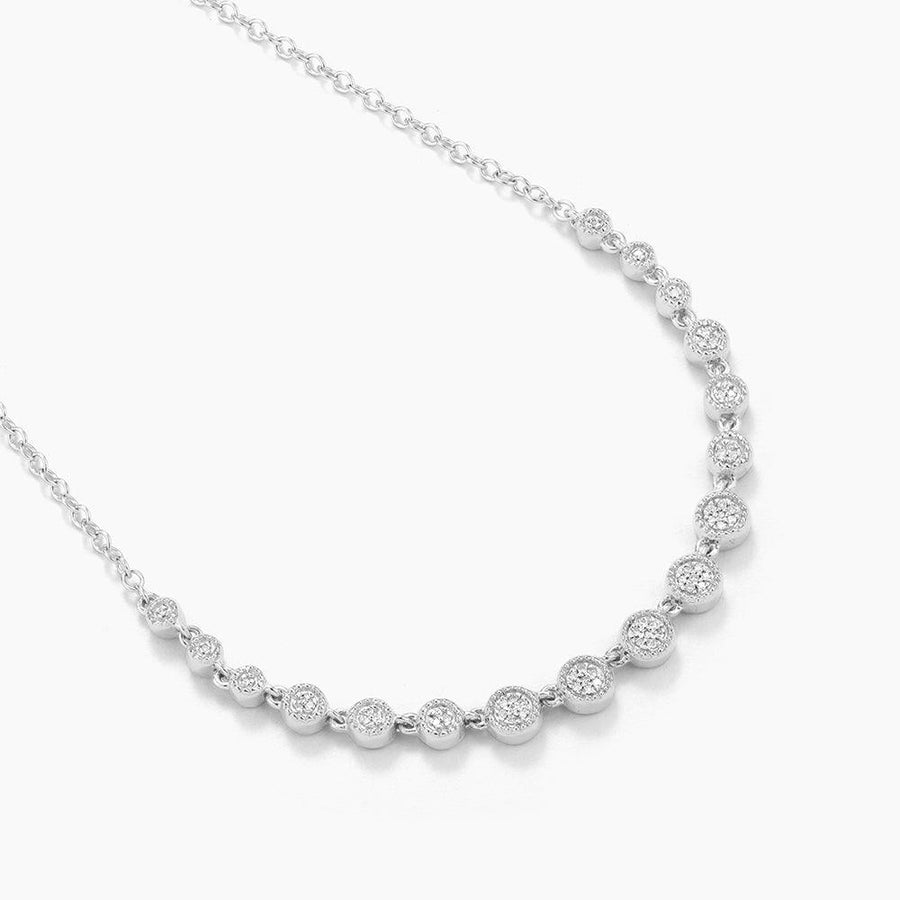  Multi Circle Diamond Chain Necklace