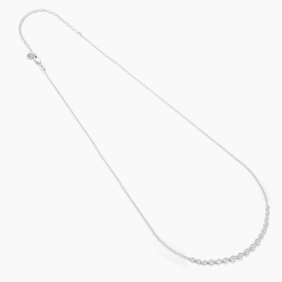  Multi Circle Diamond Chain Necklace