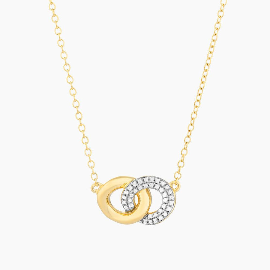 Buy Entwined Discs Diamond Pendant Necklace