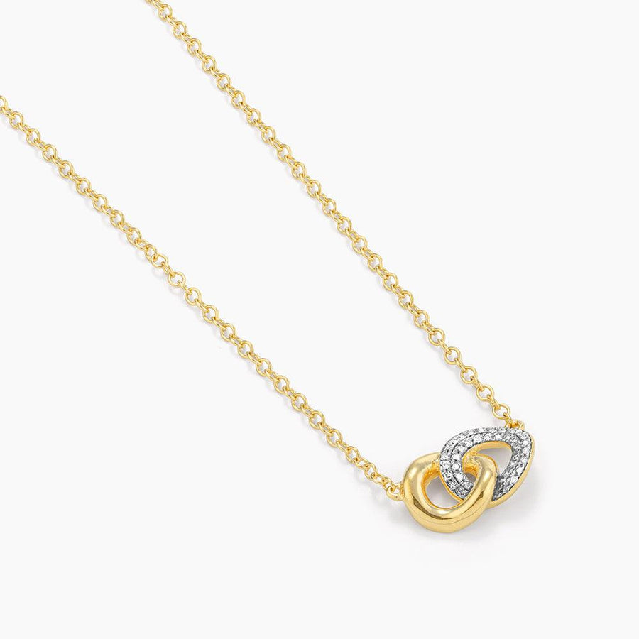 Buy Entwined Discs Diamond Pendant Necklace