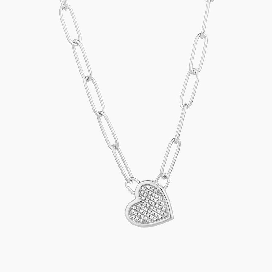 diamond love pendant necklace