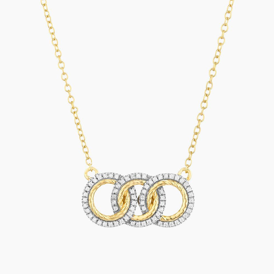Petite Encourage Diamond Pendant Necklace
