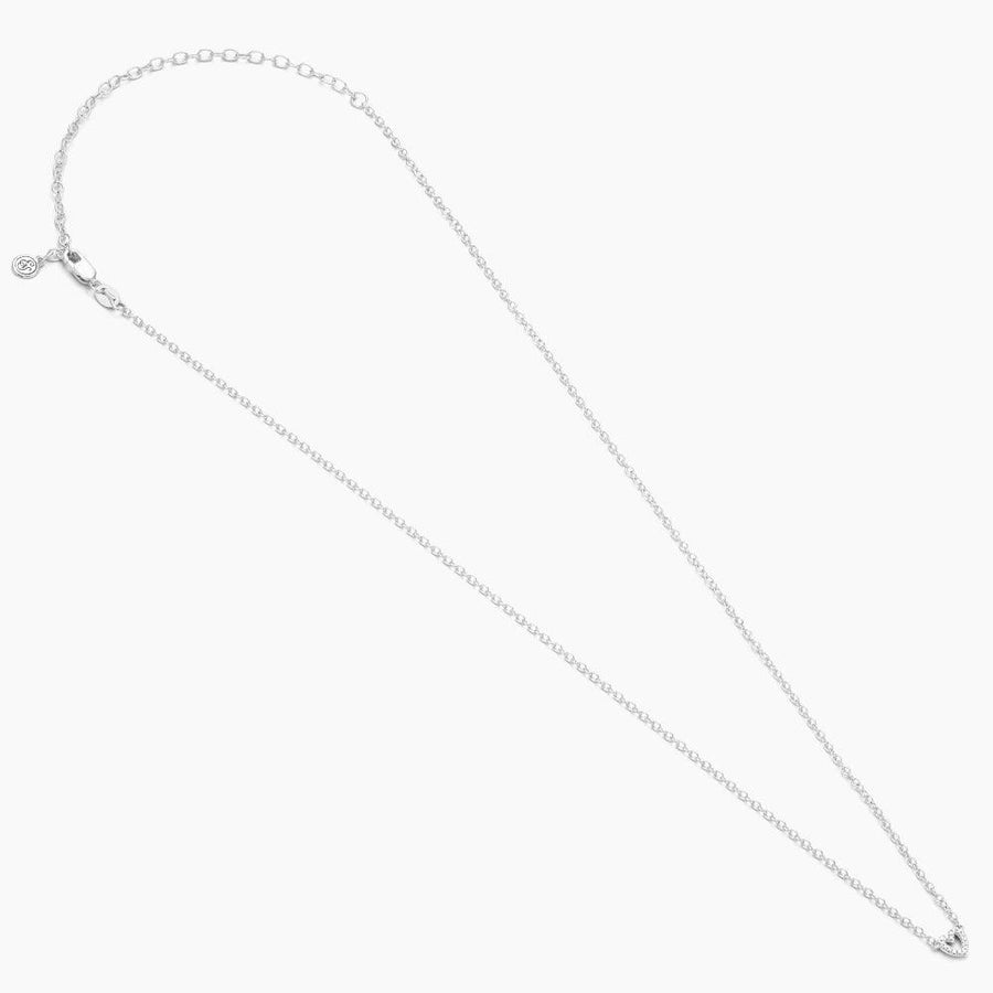 Petite Heart Diamond Pendant Necklace