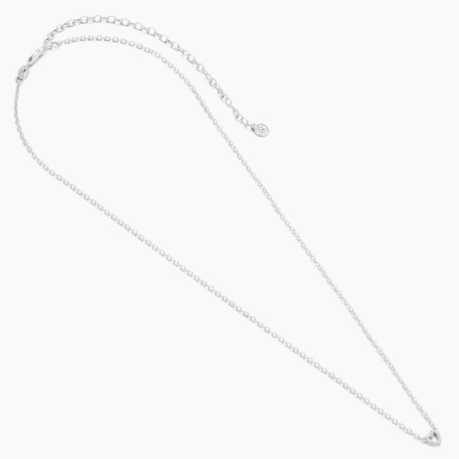 Petite Heart Diamond Pendant Necklace