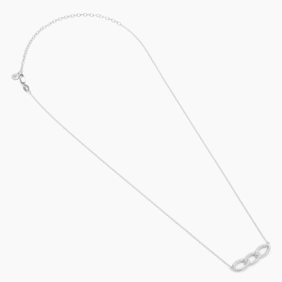 triple link fashion necklace 