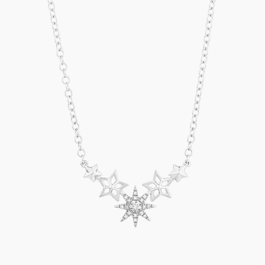 Starry Night Diamond Pendant Necklace 