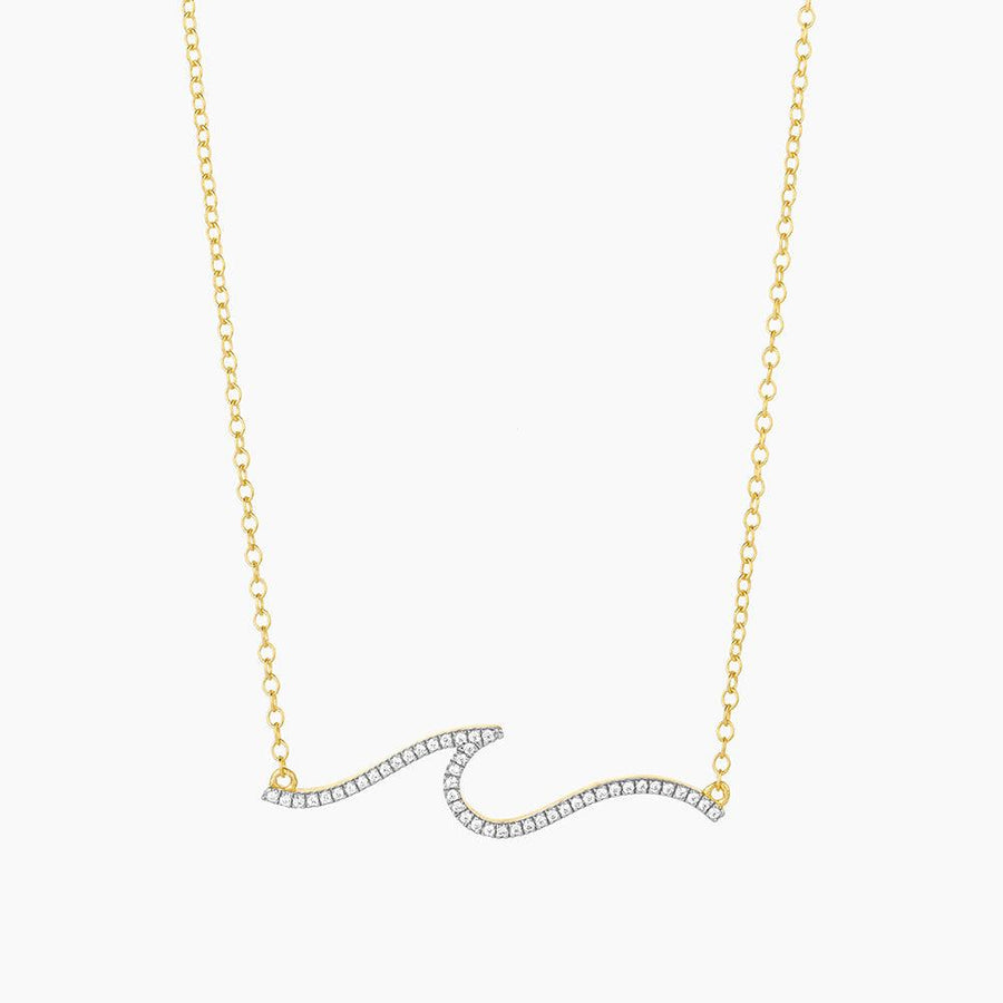 Buy Ocean Waves Diamond Pendant Necklace